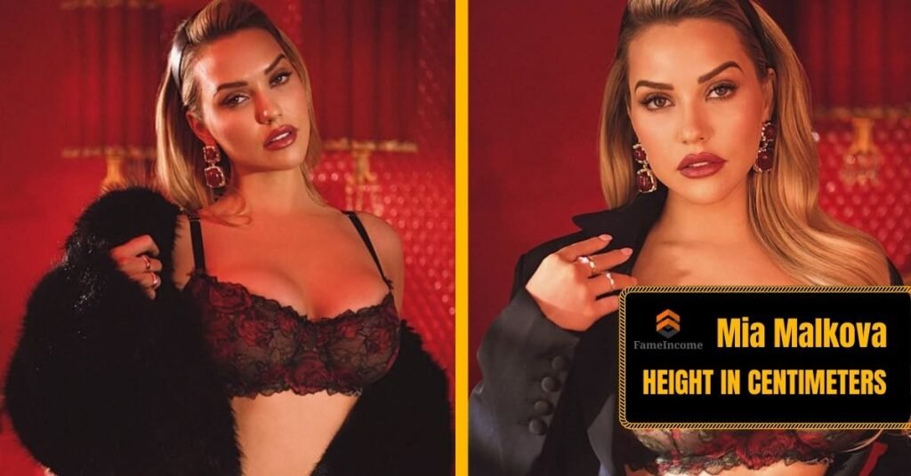 Mia Malkova Height In CM