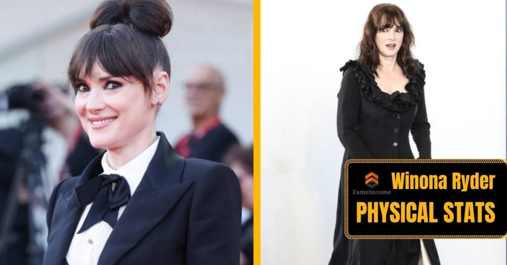 Winona Ryder Physical Stats