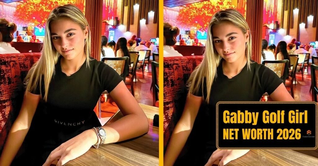 Gabby Golf Girl Net Worth