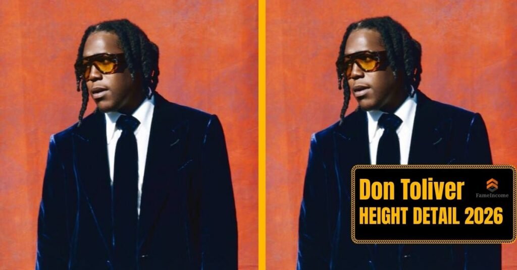 How Tall Is Don Toliver?