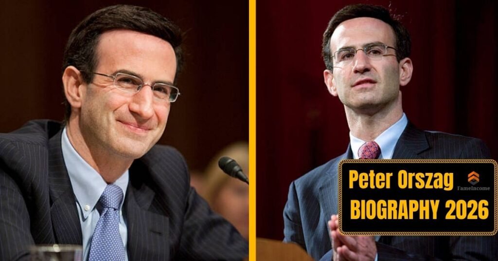 Peter Orszag Biography