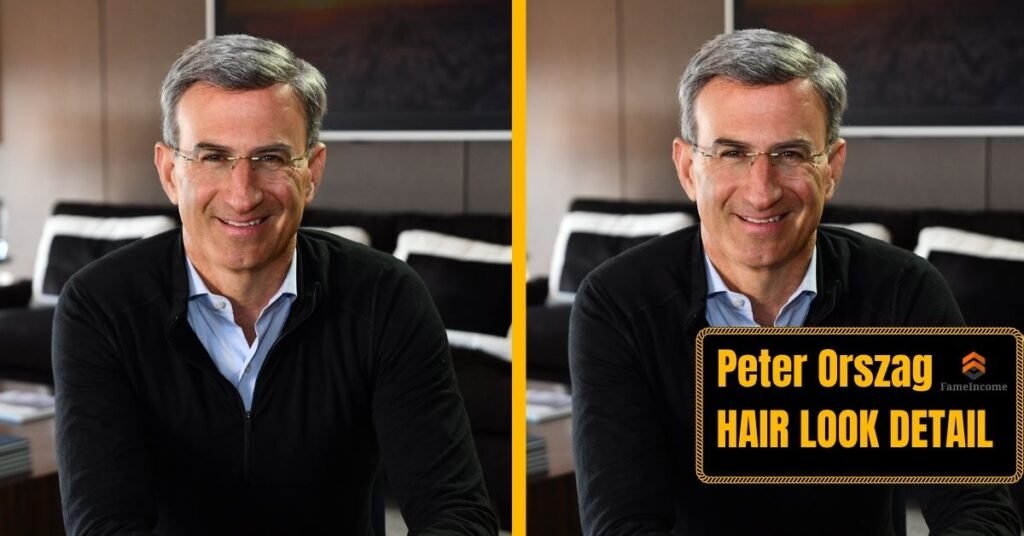 Peter Orszag Hair