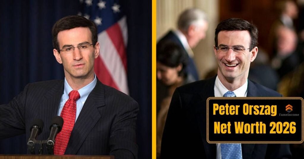 Peter Orszag Net Worth 2026