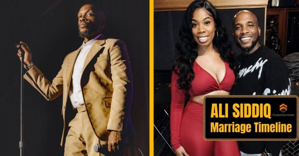 Who Is Ali Siddiq Married To?