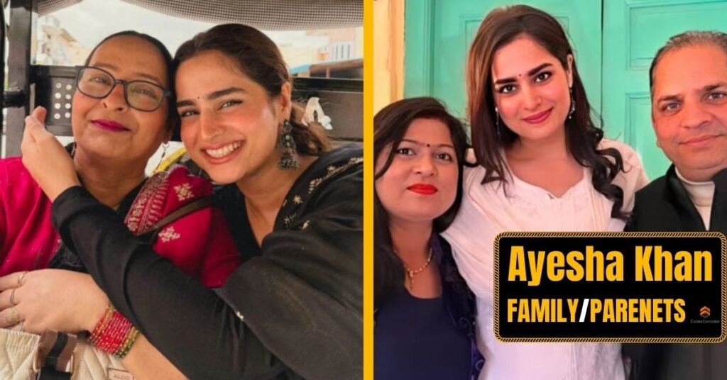 Ayesha Khan Family & Husband