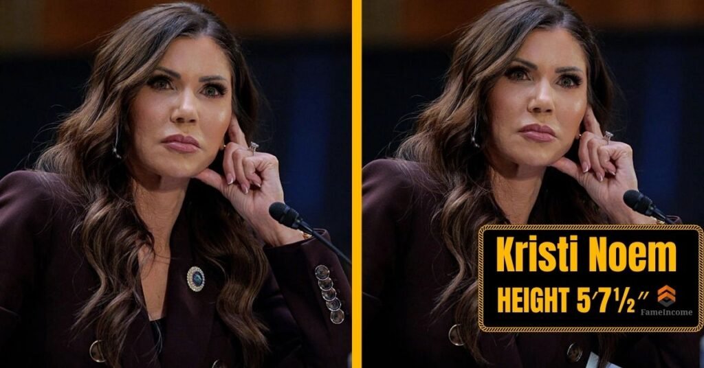 Kristi Noem Height