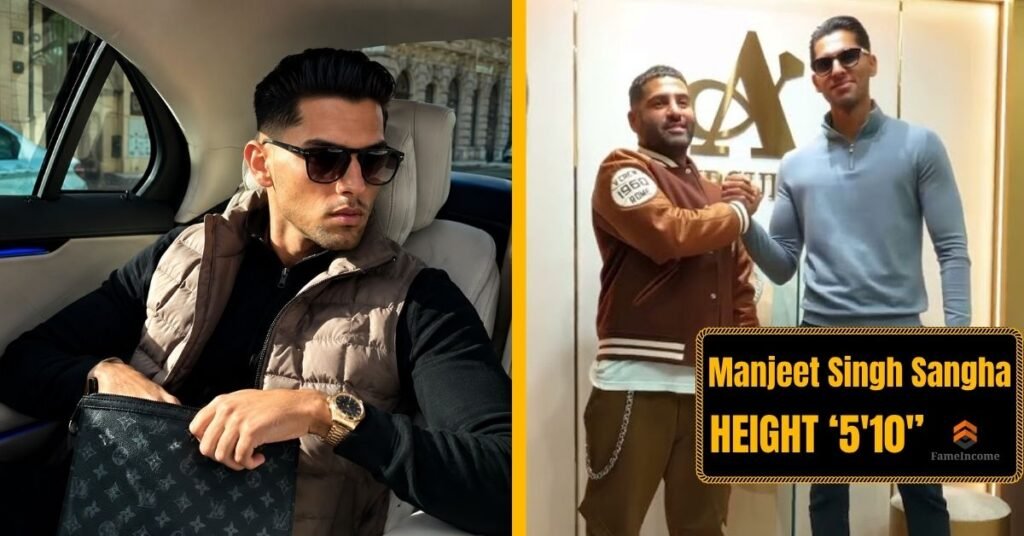 Manjeet Singh Sangha Height